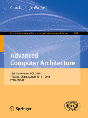 cover image of Advanced Computer Architecture